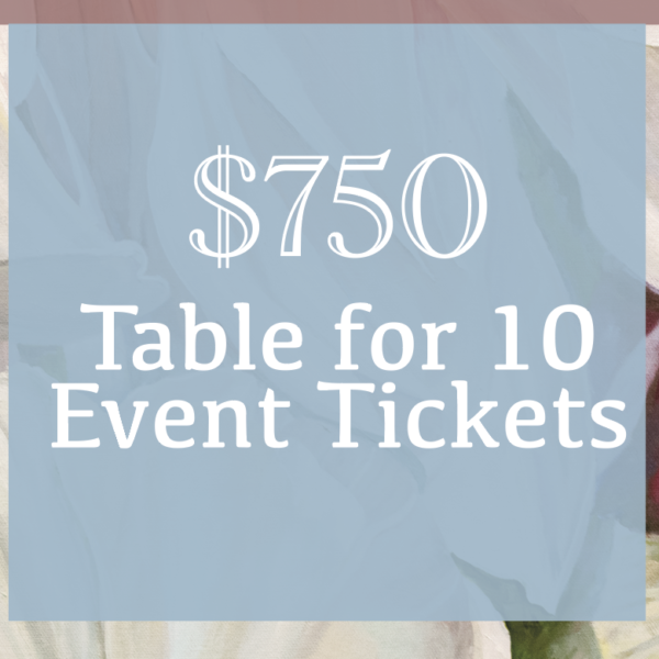 Table for 10 Luncheon Ticket